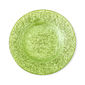 Assiette dessert en verre vert 21cm