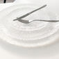 Assiette plate en verre 28cm