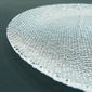 Assiette plate en verre 28cm