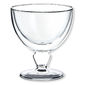 Verrine sur pied en verre double paroi 24cl