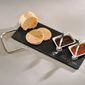 Service à foie gras en ardoise 30x12cm