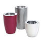 Bougeoirs ronds assortis en aluminium