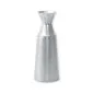 Vase en métal martelé couleur argent 40cm