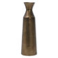 Vase en métal martelé couleur bronze 50cm