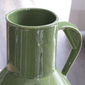 Vase pichet vert en céramique 32cm