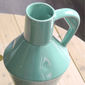 Vase pichet bleu en céramique 26cm