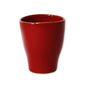 Tasse à thé rouge en céramique 30cl