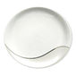 Assiette plate ovale en porcelaine 29cm