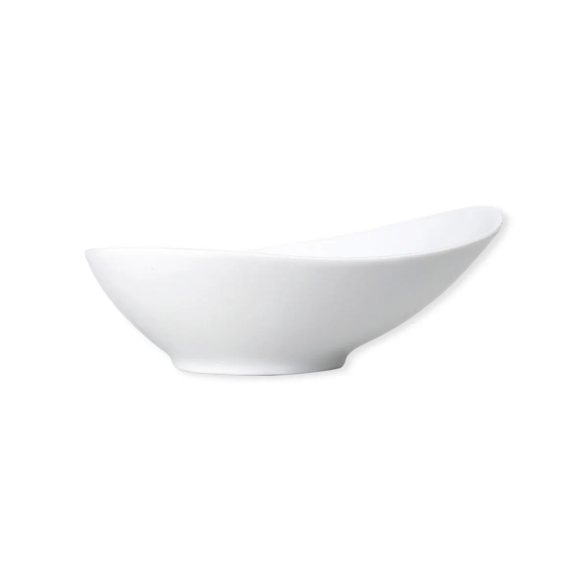 bruno evrard Assiette Creuse et Asymétrique Design en Porcelaine