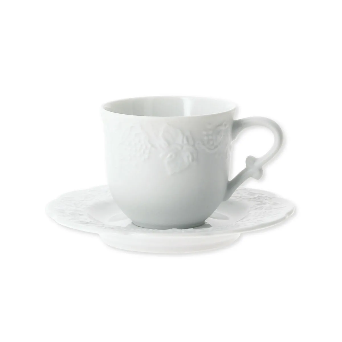 Lot de 50 tasses à expresso CAFETT rondes blanches 9 cl