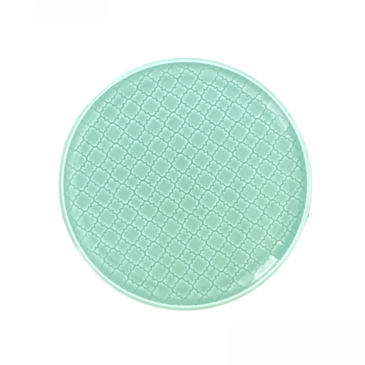 bruno evrard Assiette à dessert vert amande MOUNIA porcelaine 20cm