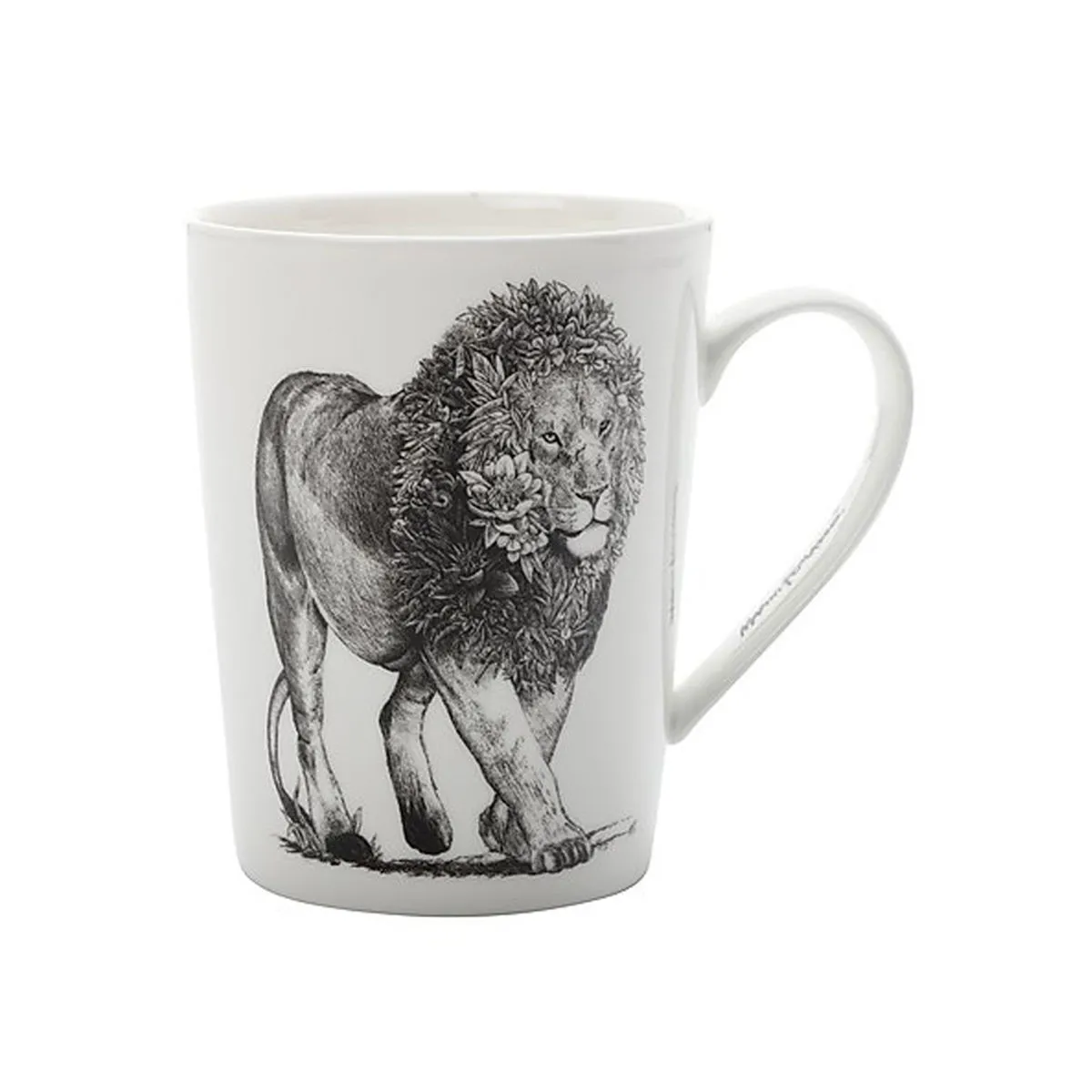 bruno evrard Mug lion en porcelaine fine bone China - 45cl