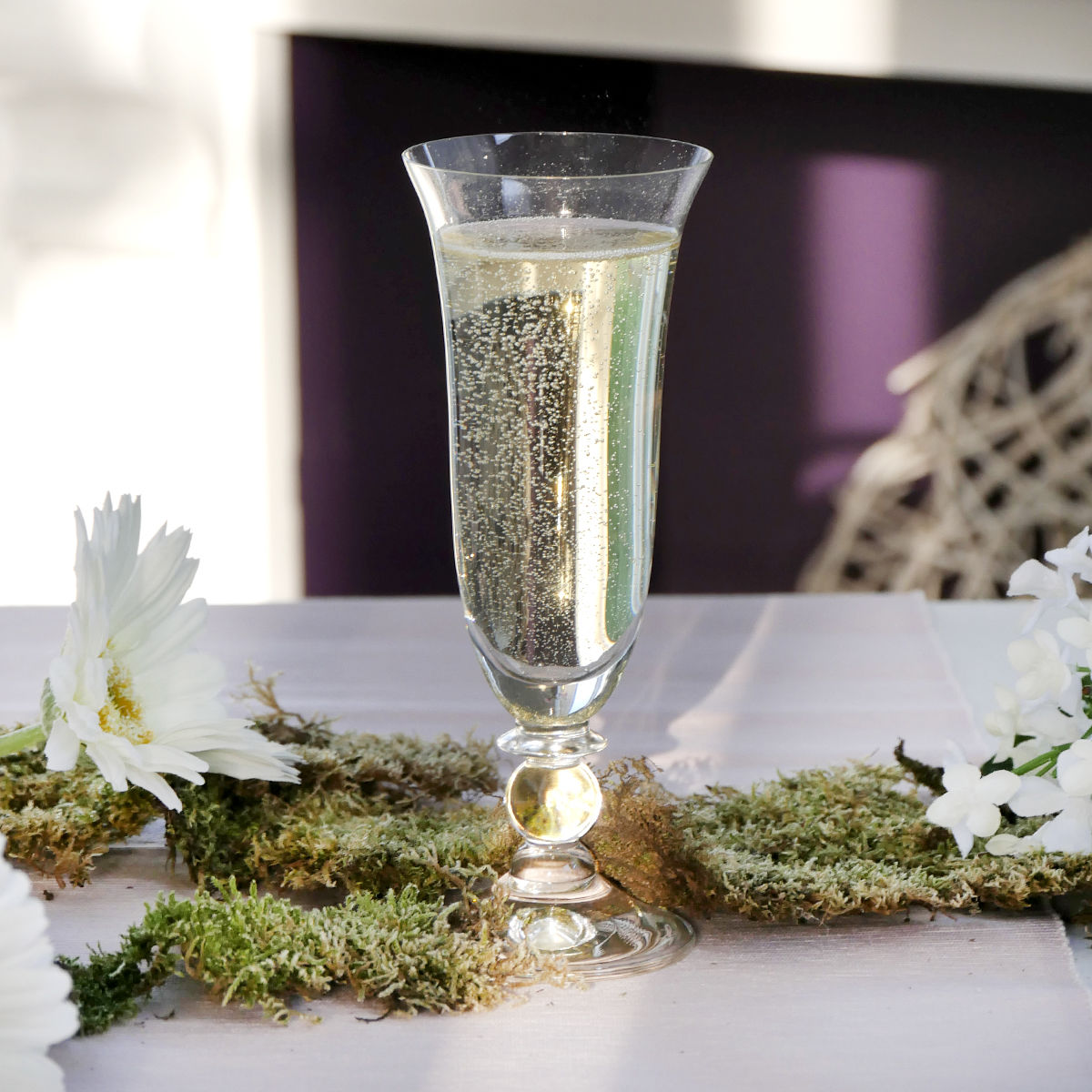 Flûte à champagne 16cl Verrerie Chic Bruno Evrard