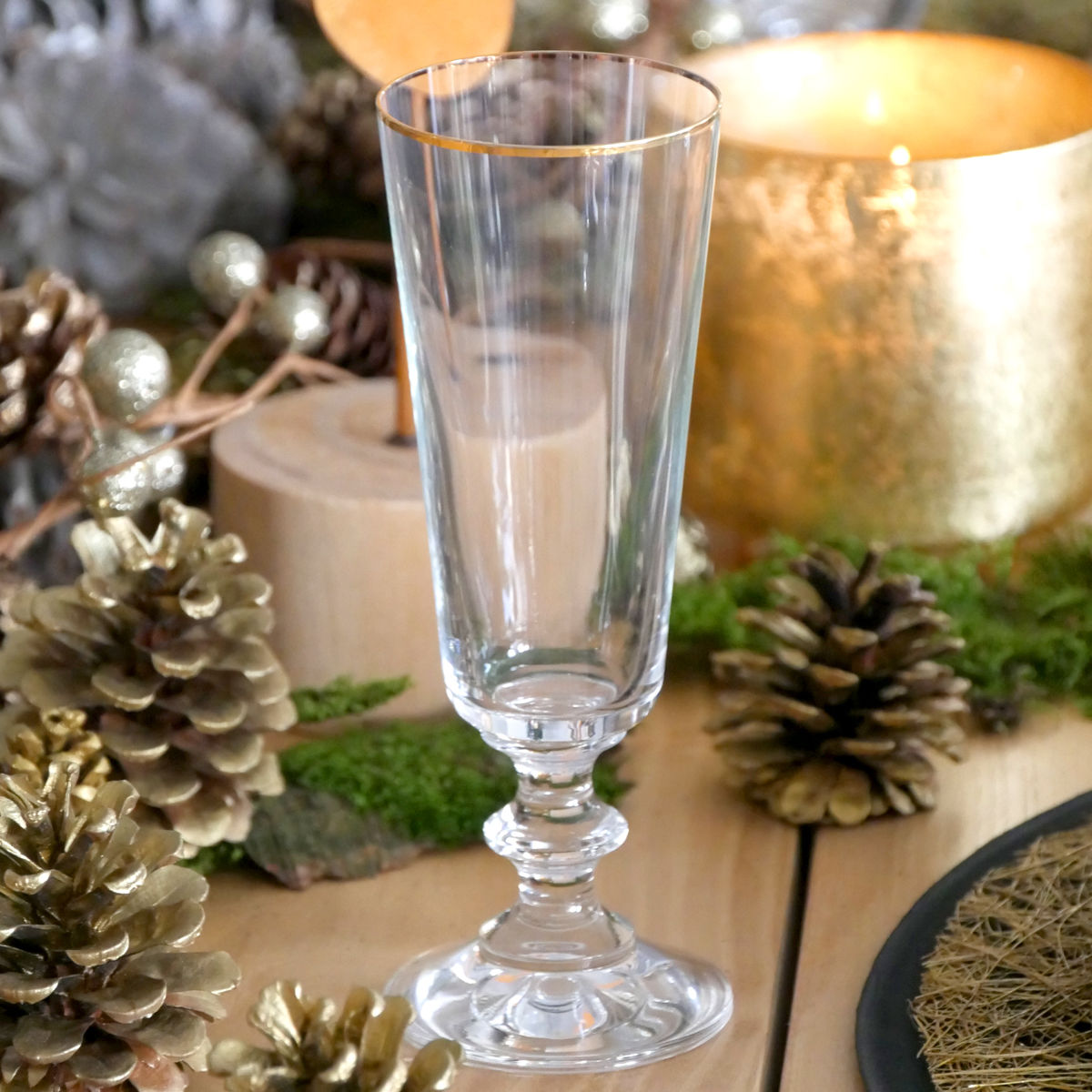 Flûte à champagne or Flûtes originales FRANCE OR Bruno Evrard