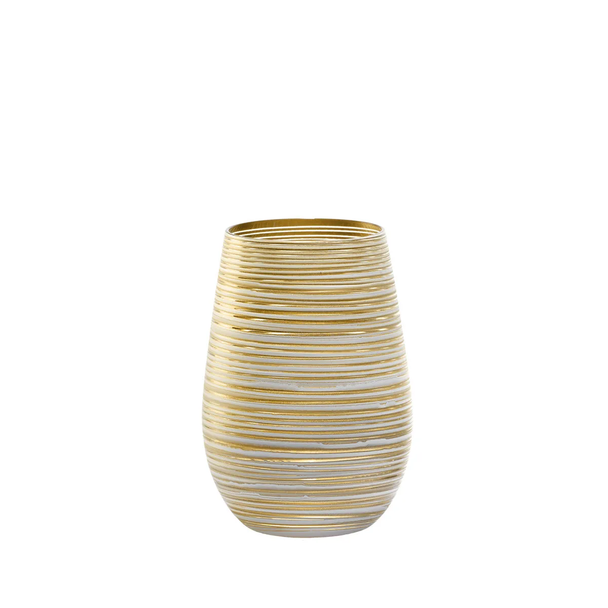 bruno evrard Gobelet haut 45cl en verre coloré TORNADO