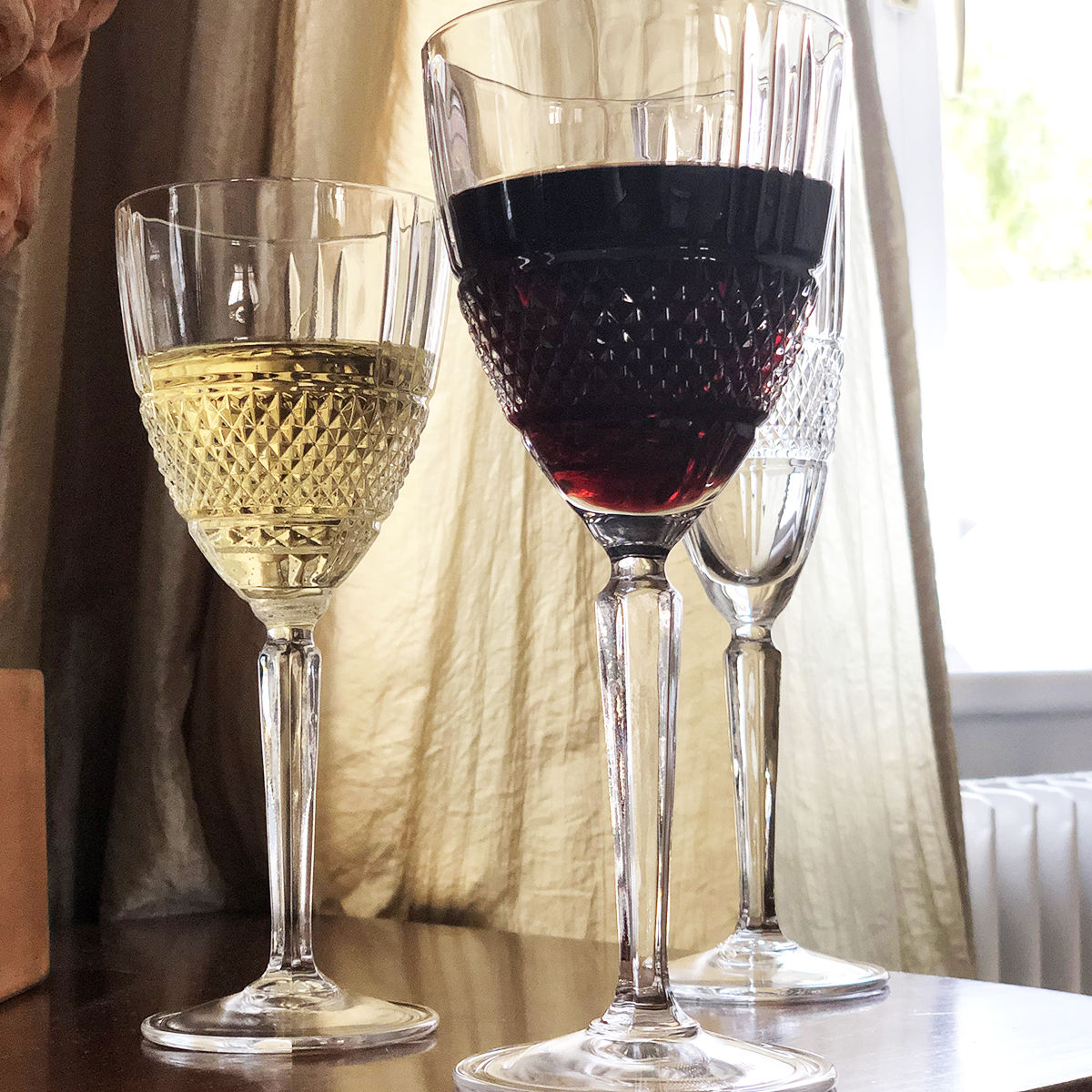 Verre à vin 29cl en luxion BRILLANTE Bruno Evrard