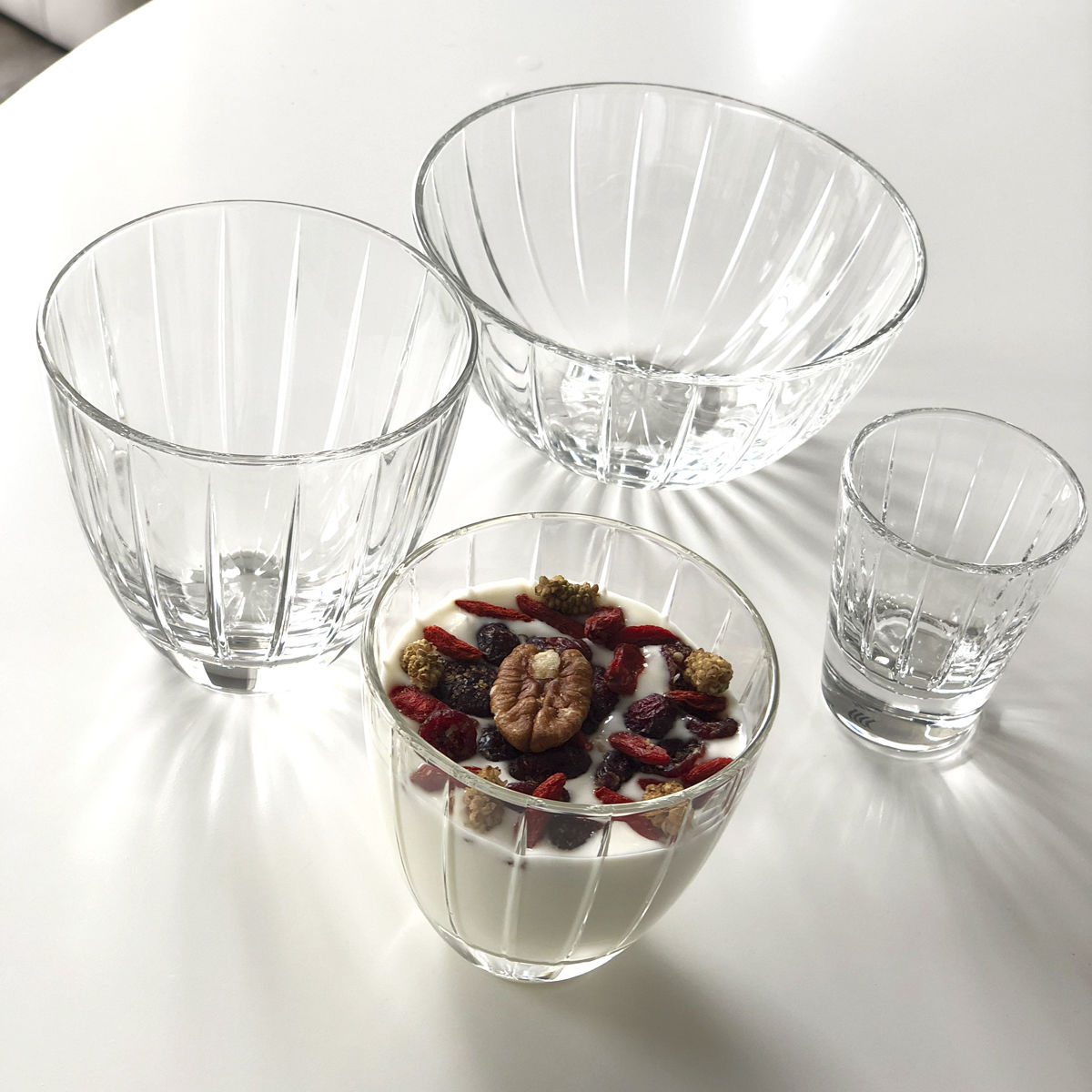 Mini Bols En Verre Trndecor - Lot De 10 Coupelles 75ml Pour Apéro, Cuisine Et Décoration