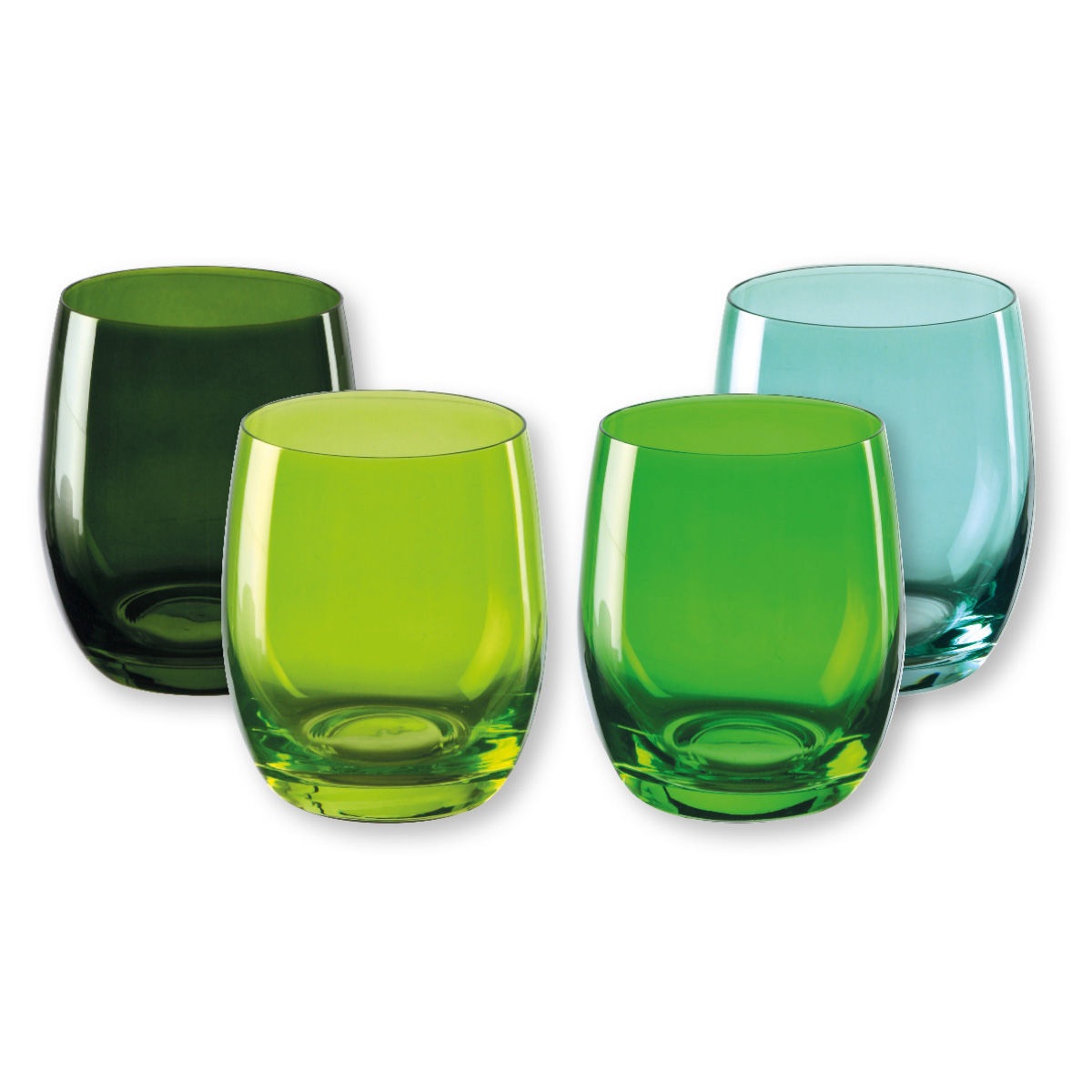 Gobelets en Verre Design et Colorés - Verrerie Tendance - Bruno Evrard