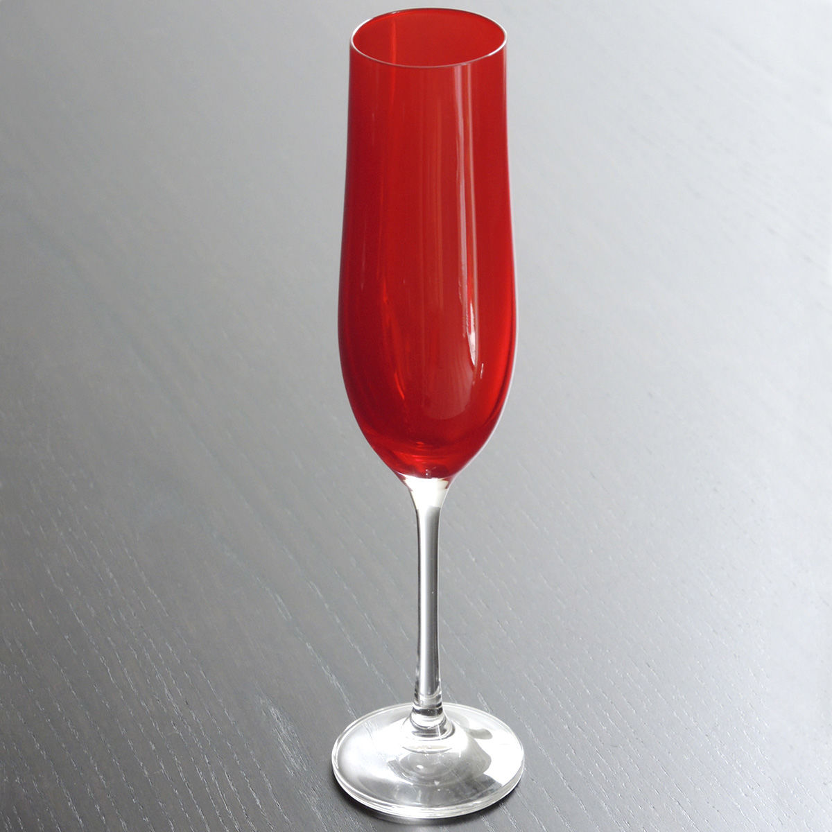 Lot de 6 Flûtes à Champagne Design en Verre Coloré Bruno Evrard