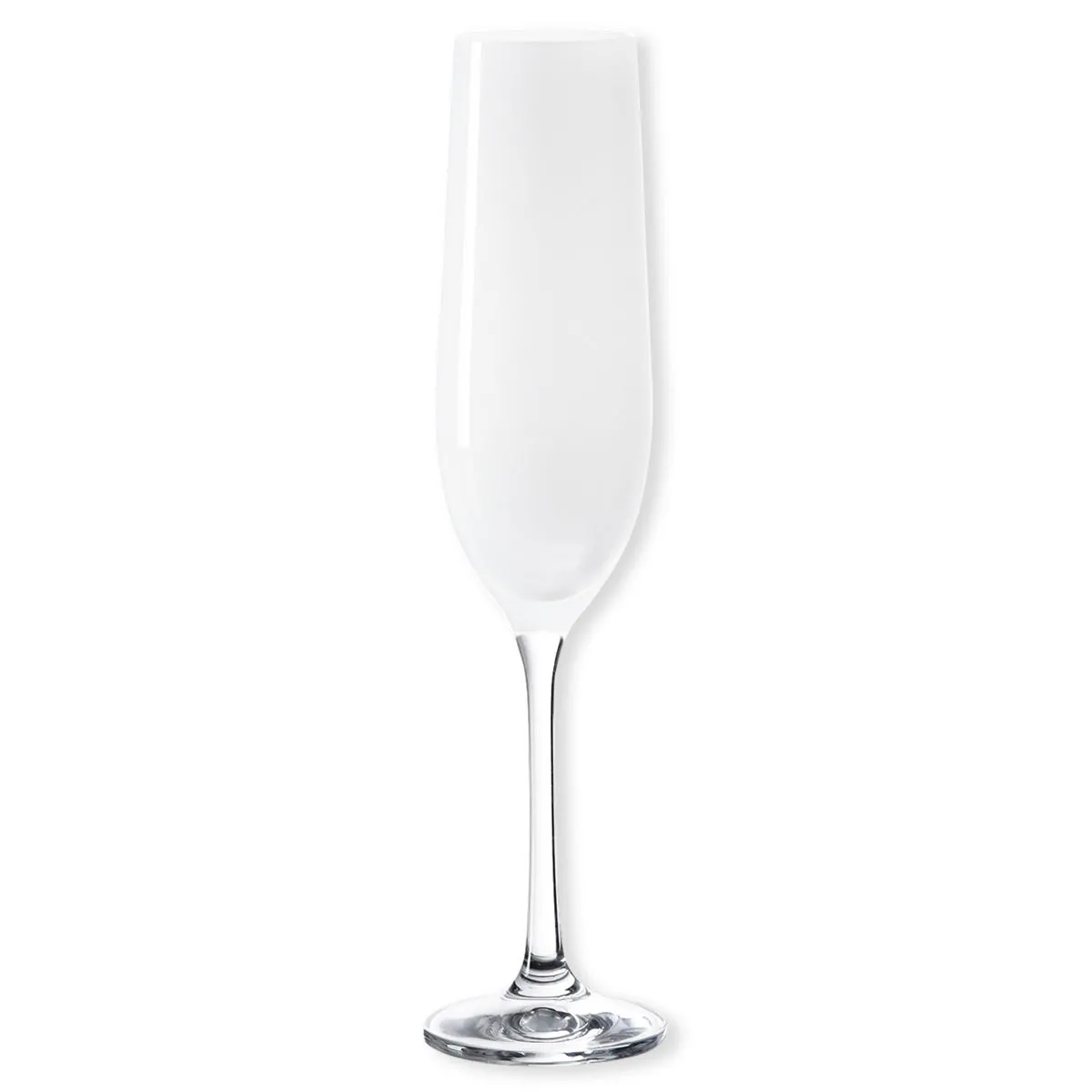 Flûtes à Champagne Design en Verre de Couleur (Blanc) - Bruno Evrard