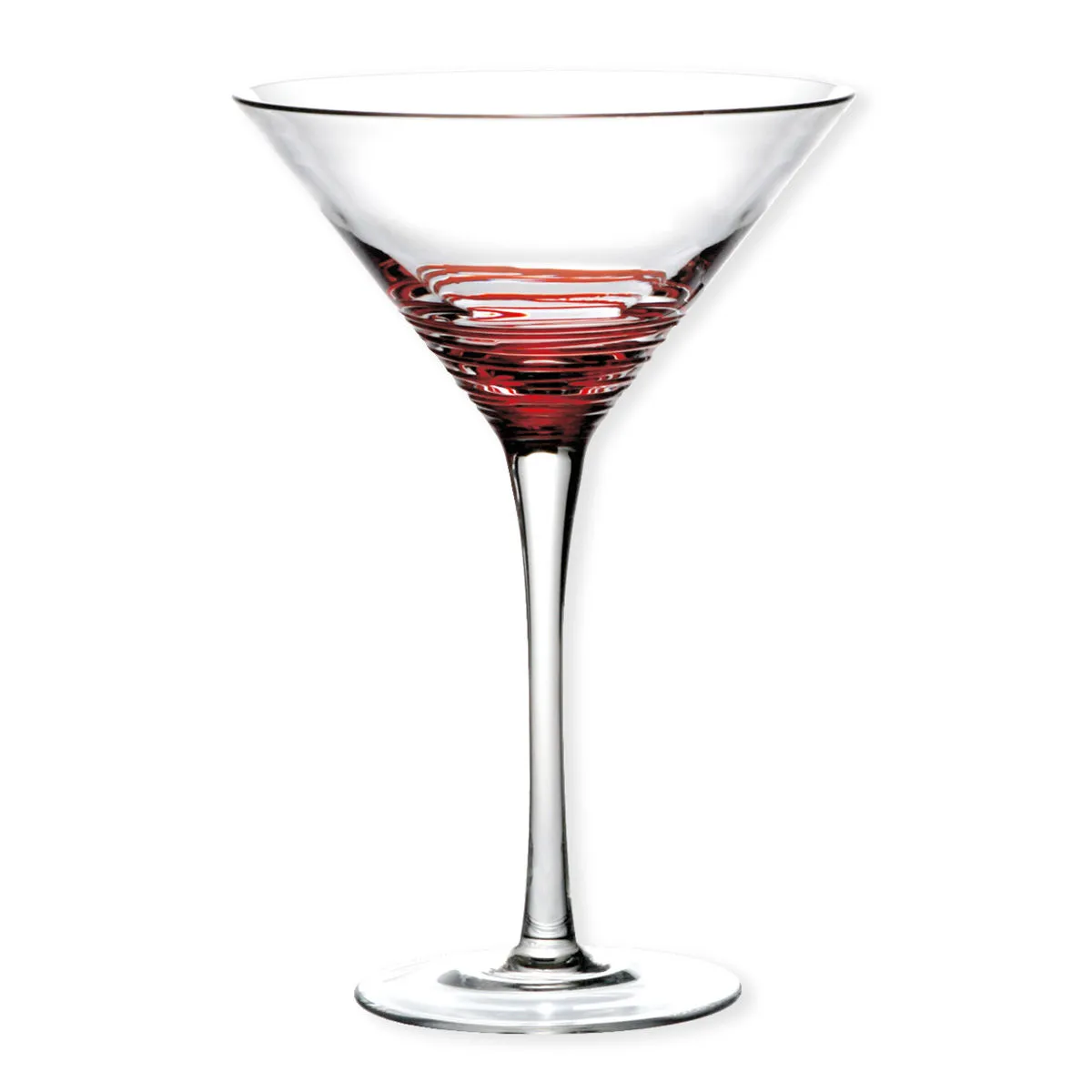 Verre Aperol Spritz Verre à Cocktail Spiralé DOITOOL - Avec Paille Rotative - Verre Borosilicaté (19cm) Verre Avec Paille