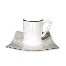 Paire-tasse café 9cl en porcelaine bone-china Paire-tasse café 9cl en porcelaine bone-china
