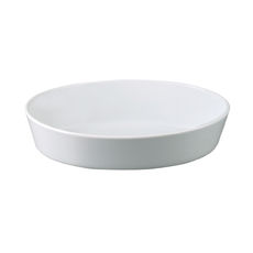 Plat ovale sabot en porcelaine 30x22,5cm Plat ovale sabot en porcelaine 30x22,5cm