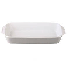 Plat rectangulaire en porcelaine 37,5x21,5cm Plat rectangulaire en porcelaine 37,5x21,5cm
