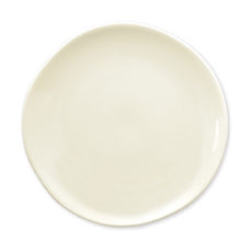 Assiette dessert ivoire en faïence 20cm Assiette dessert ivoire en faïence 20cm