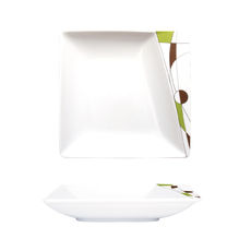 Assiette creuse en porcelaine 20cm Assiette creuse en porcelaine 20cm