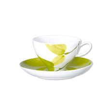 Paire-tasse à thé en porcelaine 30cl Paire-tasse à thé en porcelaine 30cl