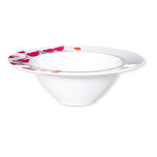 Bol à salade motifs fleuris en porcelaine 17cm Bol à salade motifs fleuris en porcelaine 17cm