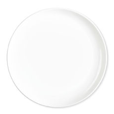 Assiette plate en porcelaine 26cm