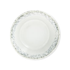 Assiette creuse blanche en grès 16cm Assiette creuse blanche en grès 16cm