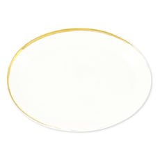 Plat ovale en porcelaine 34x24cm Plat ovale en porcelaine 34x24cm