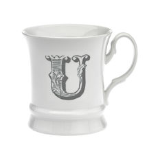 Mug en porcelaine 30cl - Lettre U Mug en porcelaine 30cl - Lettre U
