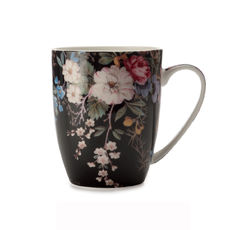 Mug Midnight Blossom en porcelaine Bone China 40cl Mug Midnight Blossom en porcelaine Bone China 40cl