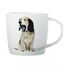 Mug chien bailleur en porcelaine 40cl Mug chien bailleur en porcelaine 40cl