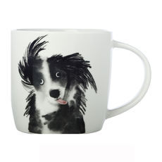 Mug chien fripon en porcelaine 40cl Mug chien fripon en porcelaine 40cl
