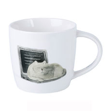 Mug chat dormeur en porcelaine 40cl Mug chat dormeur en porcelaine 40cl