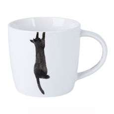Mug chat perché en porcelaine 40cl Mug chat perché en porcelaine 40cl