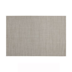 Set de table hachures taupes en PVC 45x30cm Set de table hachures taupes en PVC 45x30cm