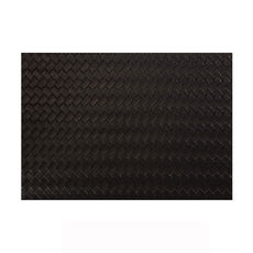 Set de table tresse noir en PVC 45x30cm Set de table tresse noir en PVC 45x30cm