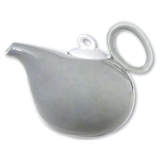 Théière gris en porcelaine 1L Théière gris en porcelaine 1L