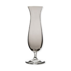 Vase soliflor fumé en verre 23cm Vase soliflor fumé en verre 23cm