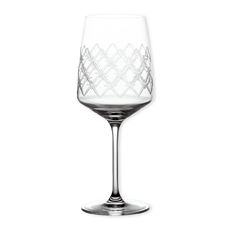 Verre à vin gravé en verre 52cl Verre à vin gravé en verre 52cl