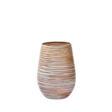 Gobelet haut blanc bronze 45cl Gobelet haut blanc bronze 45cl