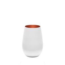 Gobelet haut blanc bronze 45cl Gobelet haut blanc bronze 45cl