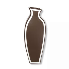 Vase vison en faïence Ht.41cm Vase vison en faïence Ht.41cm