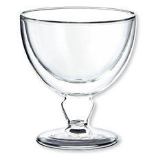 Verrine sur pied en verre double paroi 24cl Verrine sur pied en verre double paroi 24cl